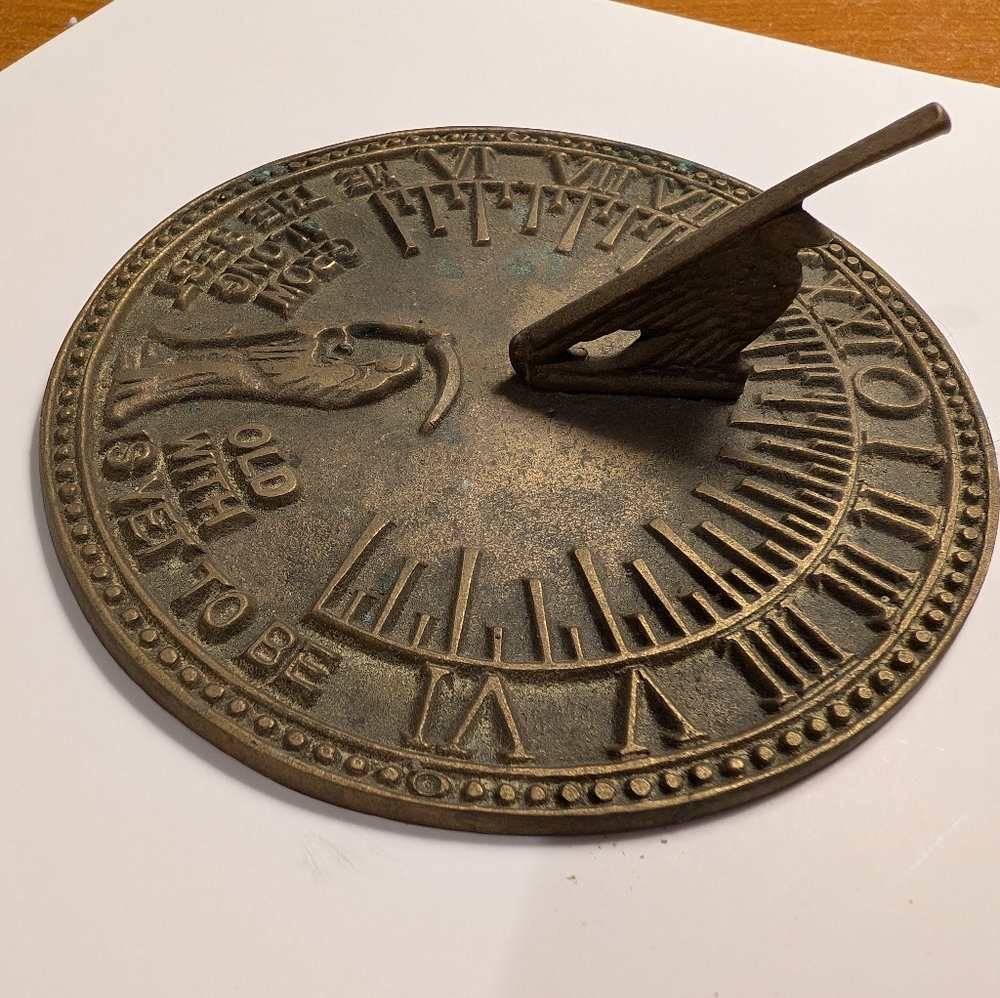 Brass Sun Dial